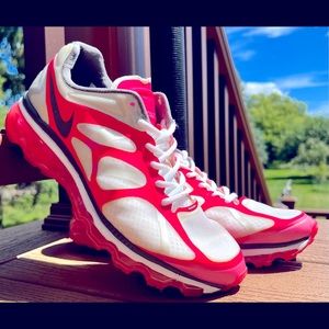 Nike Air Max 2011 Pink, White and Gray Sneakers